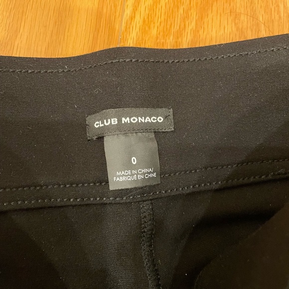 Club Monaco faux leather leggings - Picture 3 of 5